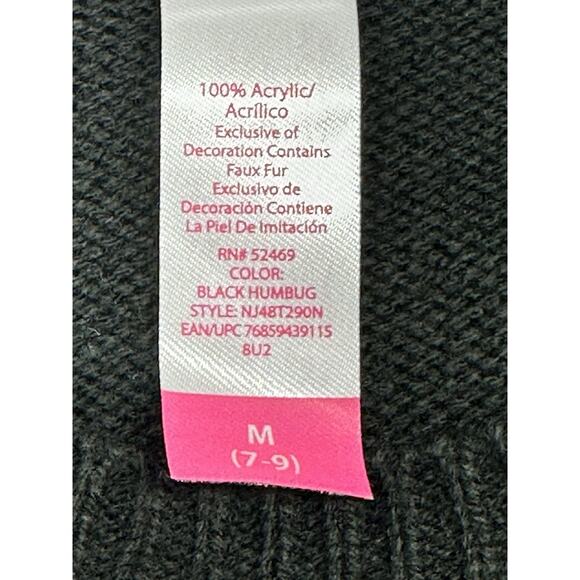 Ugly Christmas Sweater Womens Size Medium Bah Humbug 3D Sheep Lamb Holiday - Picture 3 of 7